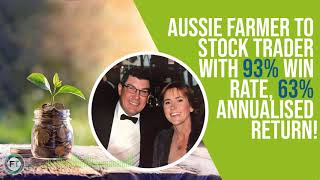 Aussie farmer to trader with 93% win rate in 45 mins a day. How? Short Version