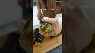 3 Reasons Why Kimbap Is MY FAVOURITE Food!  #asmr #kimbap #mukbang