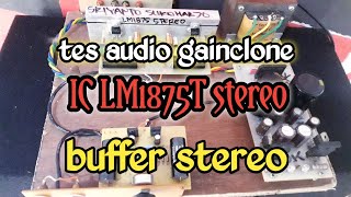 tes audio gainclone lm1875 stereo