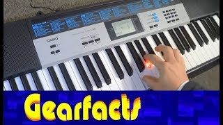 Casio LK-136 Key lighting keyboard with awesome Dance Music feature!