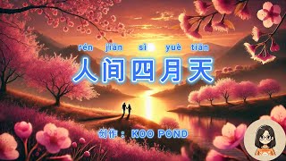 人间四月天 rén jiān sì yuè tiān | 🎵❤️ 一首温暖人心的爱情流行歌曲 ❤️🎵