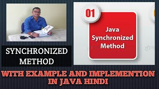 SYNCHRONIZED KEYWORD IN JAVA | SYNCHRONIZED METHOD IN JAVA WITH EXAMPLE (Hindi)