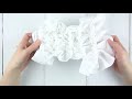 stitched shibori dyed tea towel tutorial craftiosity craft kit subscription box