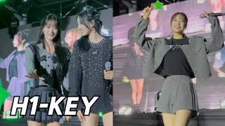 H1-KEY 노래모음 | 하이키 대학축제 라이브 | 건물속에 피어난 장미..