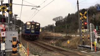 2016年1月2日（土） 七尾線 七尾〜和倉温泉 のと鉄道観光列車「のと里山里海4号」通過動画！！