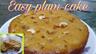 എങ്ങനെ എളുപ്പത്തിൽ plum കേക്ക് വീട്ടിൽ ഉണ്ടാക്കി എടുക്കാം 🤤🤤🍪#easy plum cake recepie without oven..