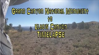 Polaris RZR Grand Canyon to Elbow Canyon Timelapse