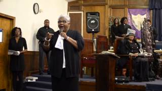 MFC Christian Center - Florence Batitse - Singing at her Brother's Funeral