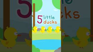 5 little Ducks Song Teaser (Nasheed) - Vocals Only - Super Muslim Kids #shorts