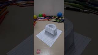 Easy Trick! How to Draw 3D Stairs in Door   Easy 3D Pencil Drawing 8