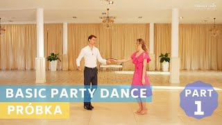 Sample tutorial Party Dance for wedding Part - 1- Basic Steps | Wedding Dance choreography