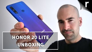 Honor 20 Lite Unboxing \u0026 Tour