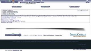 SpringCharts EHR Patient Portal video demo