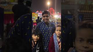 Night out with my babies pillalatho kalisi night food explore chesamu #youtubeshorts #youtube #food