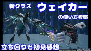 【PSO2NGS】ウェイカーの立ち回り講座と初見感想【新クラス】