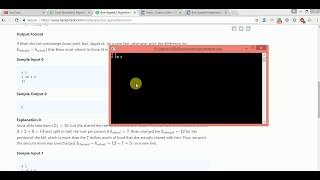 Bon Appétit Hackerrank problem solution- Coder In Me