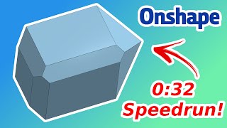 CAD Speedrun - Model Monday 09-02 Weight Jam - 0:32 in Onshape