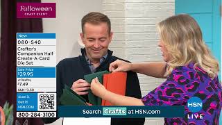 HSN | Falloween Crafting with Adam \u0026 Crafter's Companion 08.13.2024 - 09 PM