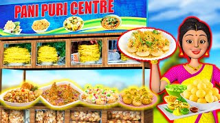 అత్యాశ కోడలు పానీపూరి వ్యాపారం - Panipuri Business 3D Animated Telugu Stories Tales | ChaChaTV