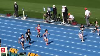 第２８回ジュニア陸上競技・チャレンジカップ東京　小学２年生男子５０ｍ　璃久翔