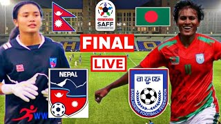 Bangladesh Woman Vs Nepal Woman Live Saff Football Final 2022 | Bangladesh vs Nepal live