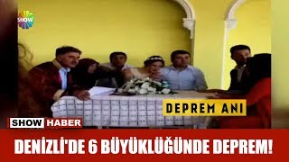 Denizli'de 6 büyüklüğünde deprem!