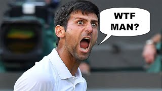 Novak Djokovic DISQUALIFIED at US Open after hitting line judge with ball!