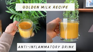 TASTY TURMERIC GOLDEN MILK RECIPE!