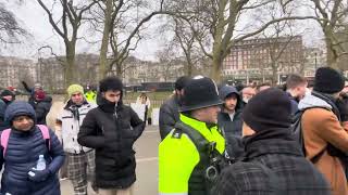 stop follow me around | police involved | Br Mansur and young bob | speakers corner