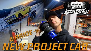 Lada Moscow x Valdres Gatebil, Norway - AIRRIDE LADA EP.1: NEW project car!!