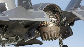 Hypnotic US F-35 Aircraft Landing Like an Helicopter