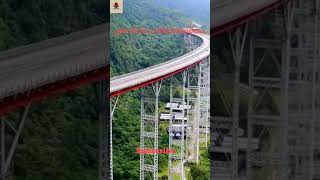 චීනයේ අපූරු අධිවේගී මාර්ගය | fabulous highway china | #shorts GADOLA