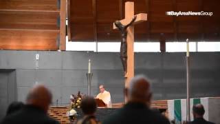 Blue Mass honors emergency responders at Cathedral of Christ the Light in Oakland, Calif. Thursday,