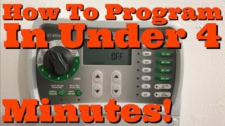 How To Program Rain Bird SST600IN