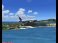 fs2004 landing at st maarten