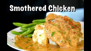Easy and Delicious Smothered Chicken Recipe | 30 Minute Meals #MrMakeItHappen
