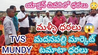 12/01/25 Madanapalle Tomato Market Price Today || Today Tomato Market Rate In Madanapalle #today