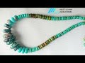 wholesale bronze matrix blue turquoise stone diy jewelry