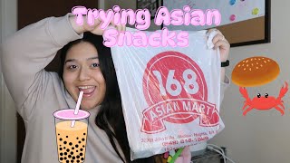 Asian Market Haul + Trying Snacks