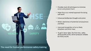 The Role of Human Performance Safety Training