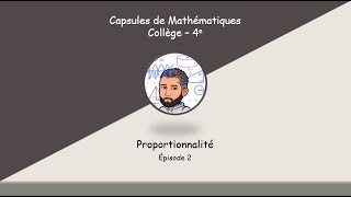 4e - Proportionnalité - Épisode 2 - Pourcentage