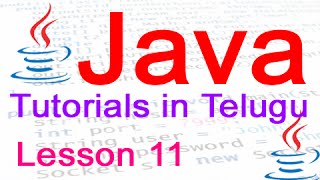 Java in Telugu - Tutorial 11 - Else if Statement