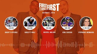 First Things First Audio Podcast (10.1.19)Cris Carter, Nick Wright, Jenna Wolfe | FIRST THINGS FIRST