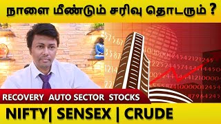 NIFTY SIDEWAYS ல் |  உயரும் AUTO STOCKS  | crude oil