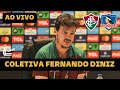 COLETIVA FERNANDO DINIZ - FLUMINENSE X COLO COLO - LIBERTADORES 2024 DIRETO DO MARACANÃ