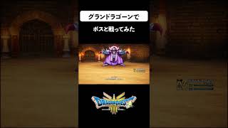 #6【ドラクエ3リメイク】グランドラゴーンでボスと戦ってみた【DQ3 HD2D改造バトルロード】 #ドラクエ3 #ドラクエ3リメイク #ドラクエ3HD2D #shorts