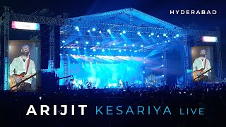 Kesariya Live - Arijit Singh  😍 | Hyderabad Concert - 17th Dec 2022 | Sanjay Beri