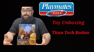 Unboxing Playmates Titan Tech Rodan