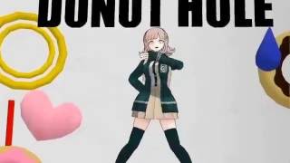 【ダンガンロンパMMD】千秋ちゃんでドーナツホール