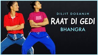 Raat Di Gedi - Bhangra Cover | Diljit Dosanjh | The Nachania | Neeru Bajwa